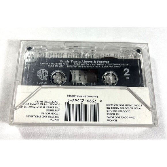 Randy Travis-Always And Forever-1987 Cassette-Warner Brothers-USA-Folk Country - Picture 3 of 11
